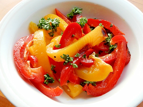 簡単おつまみにもヘルシー パプリカ焼きサラダ レシピ 作り方 By ジョン リーバス 楽天レシピ 簡単おつまみにもヘルシー パプリカ焼きサラダ レシピ 作り方 By ジョン リーバス 楽天レシピ