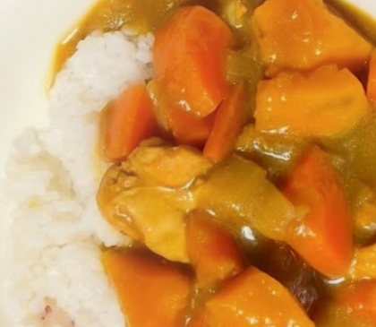 冷凍豚肉のかぼちゃカレー‎܀ꕤ୭*