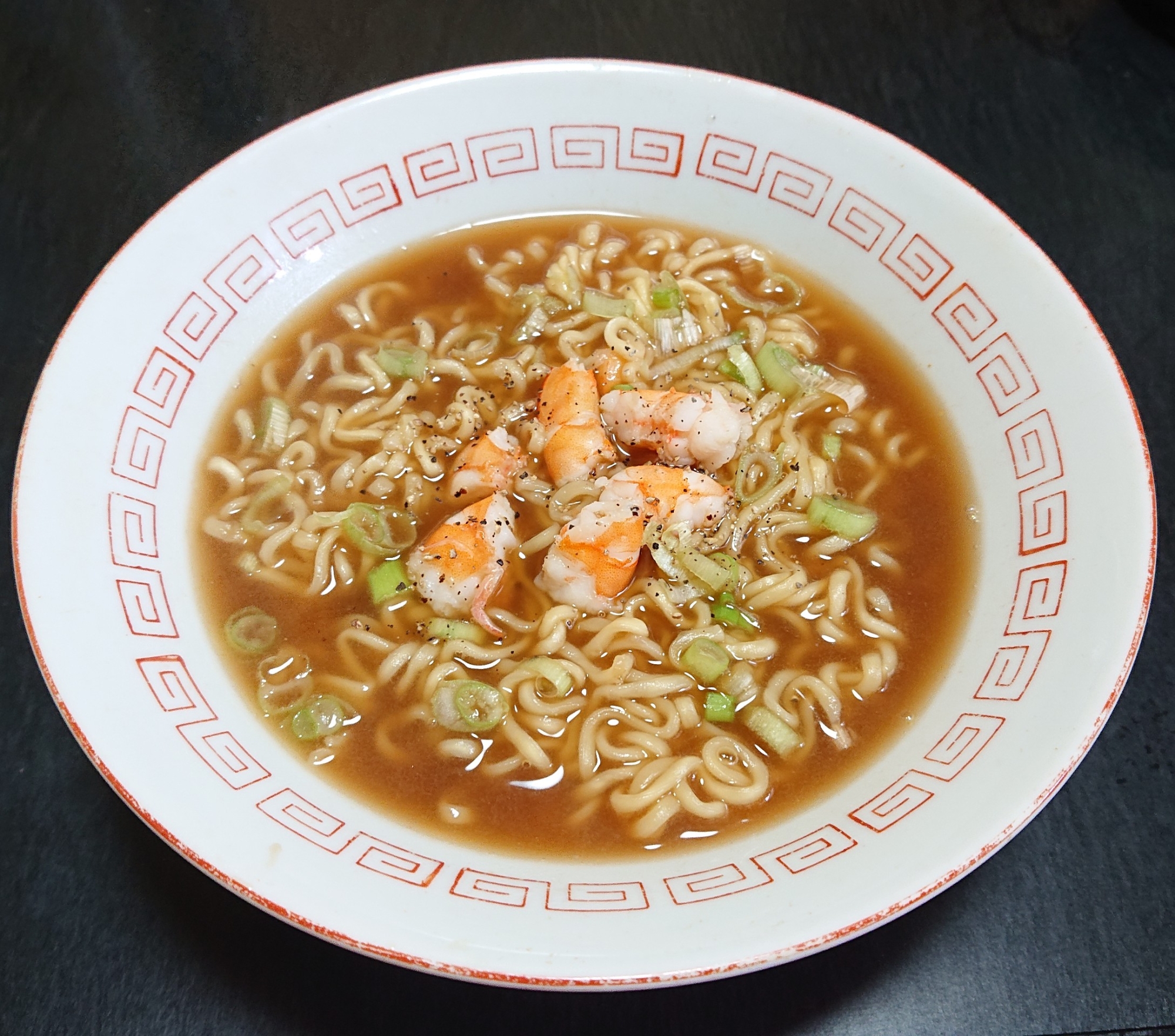 日清のラーメン屋さん☆エビしょうゆラーメン