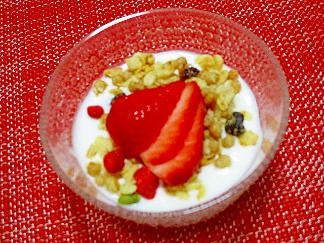 手作りヨーグルトでグラノーラ入りヨーグルト レシピ 作り方 By ハッピー7291 楽天レシピ 手作りヨーグルトでグラノーラ入りヨーグルト レシピ 作り方 By ハッピー7291 楽天レシピ