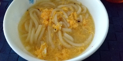 風邪の時はコレ 簡単フワフワあんかけ卵とじうどん レシピ 作り方 By Kouaya2319 楽天レシピ