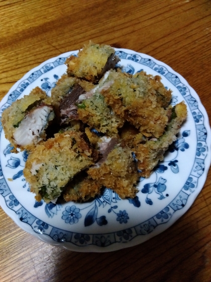 アジフライ！大葉と梅巻き