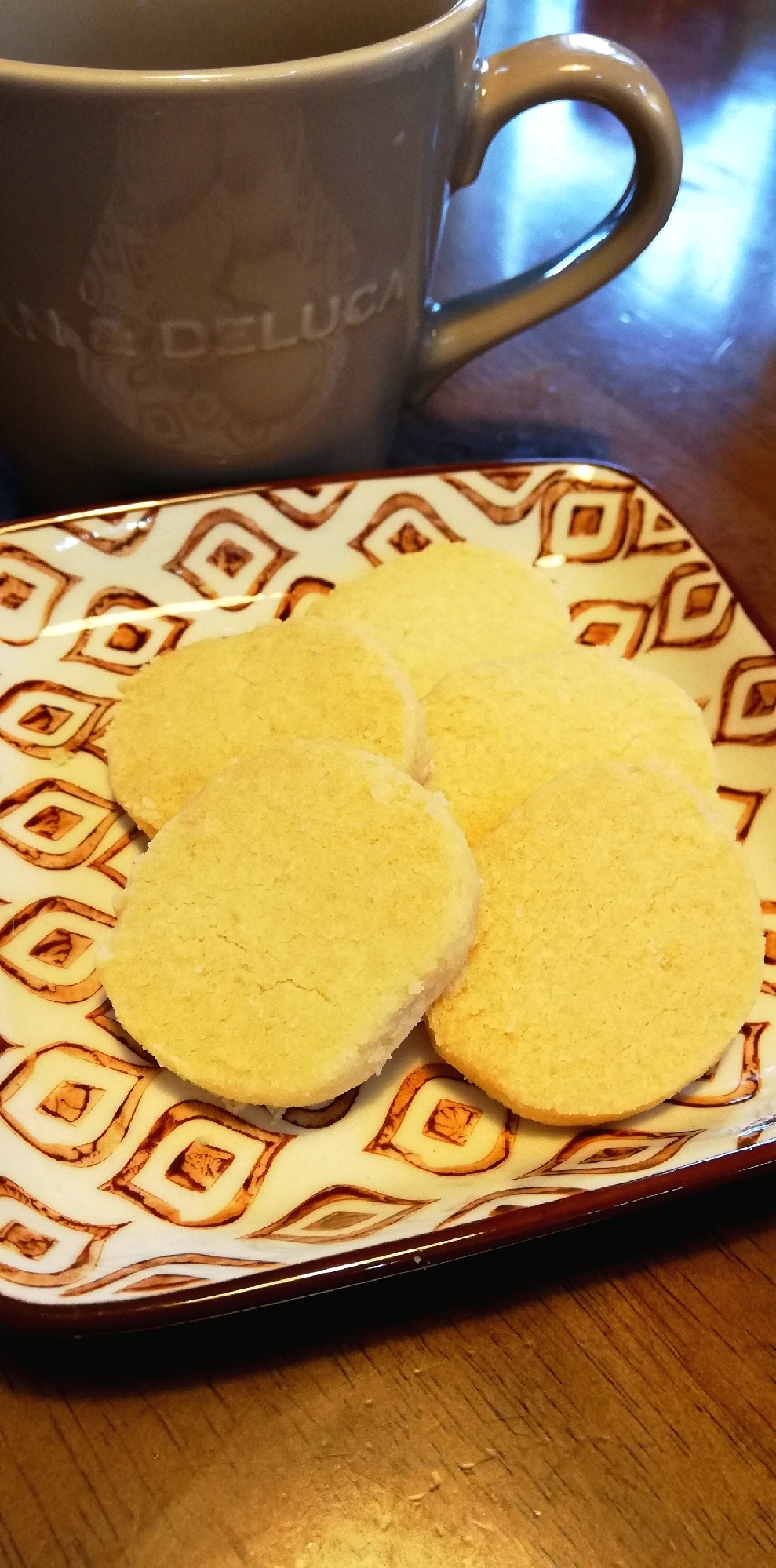 サクほろっ材料3つココナッツオイルクッキー