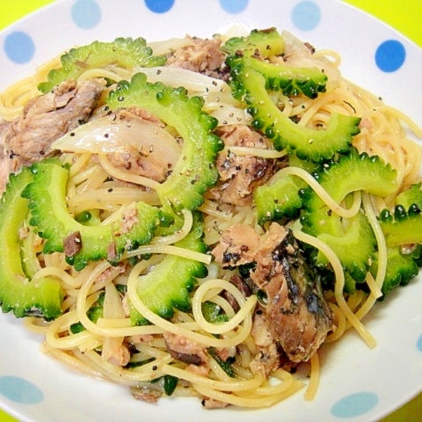 ゴーヤとサバ缶のあっさり和風パスタ レシピ 作り方 By Mint 1月 しばらく返レポお休み 楽天レシピ ゴーヤとサバ缶のあっさり和風パスタ レシピ 作り方 By Mint 1月 しばらく返レポお休み 楽天レシピ