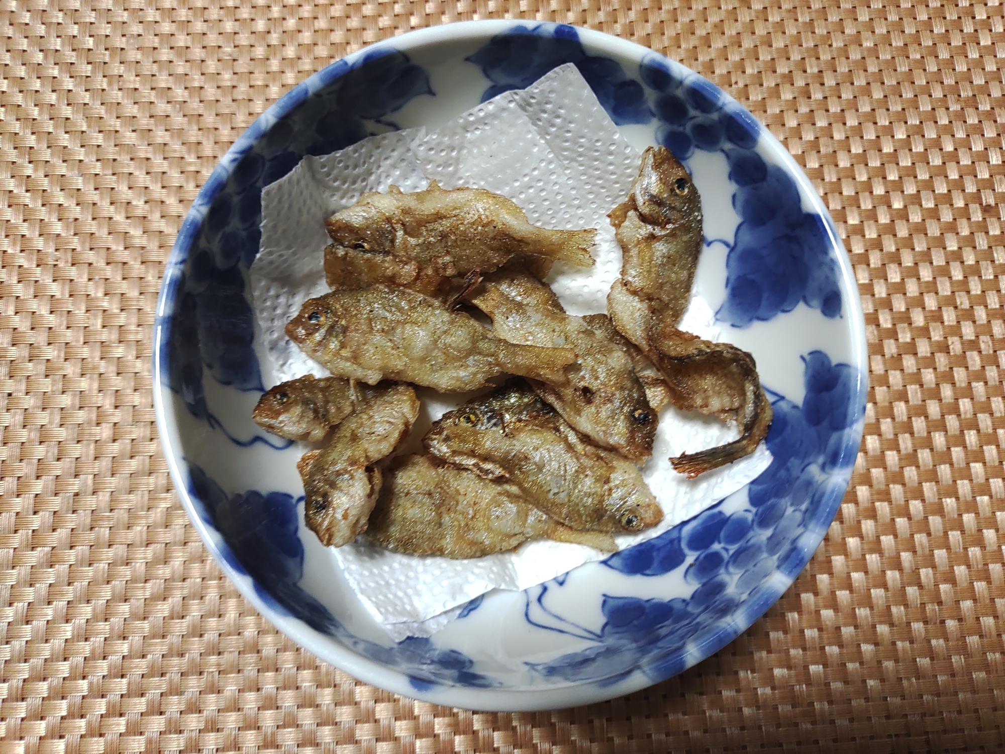 チャリコの姿揚げ