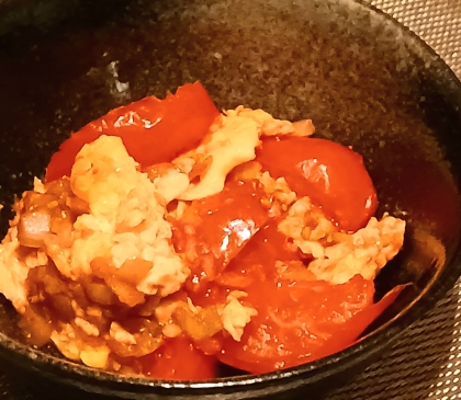 台湾家庭料理『蕃茄炒蛋（ファンチェチャオダン）』