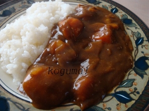 残った肉じゃがで！コクのカレー