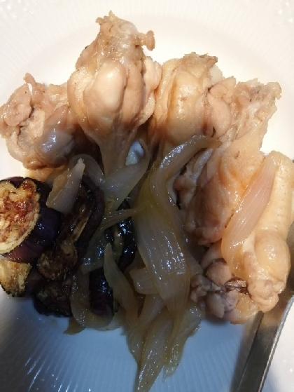 鶏手羽大根の照り煮