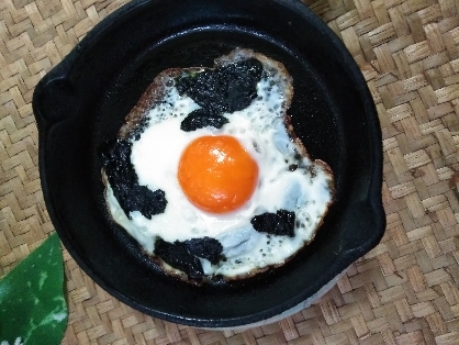 海苔と醤油の目玉焼き