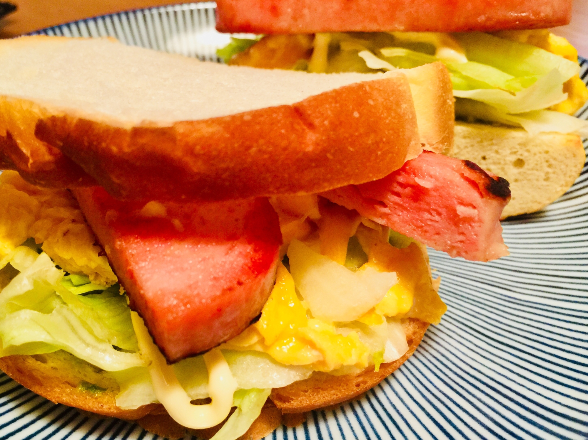 簡単 スパムサンド レシピ 作り方 By こんぺー 楽天レシピ