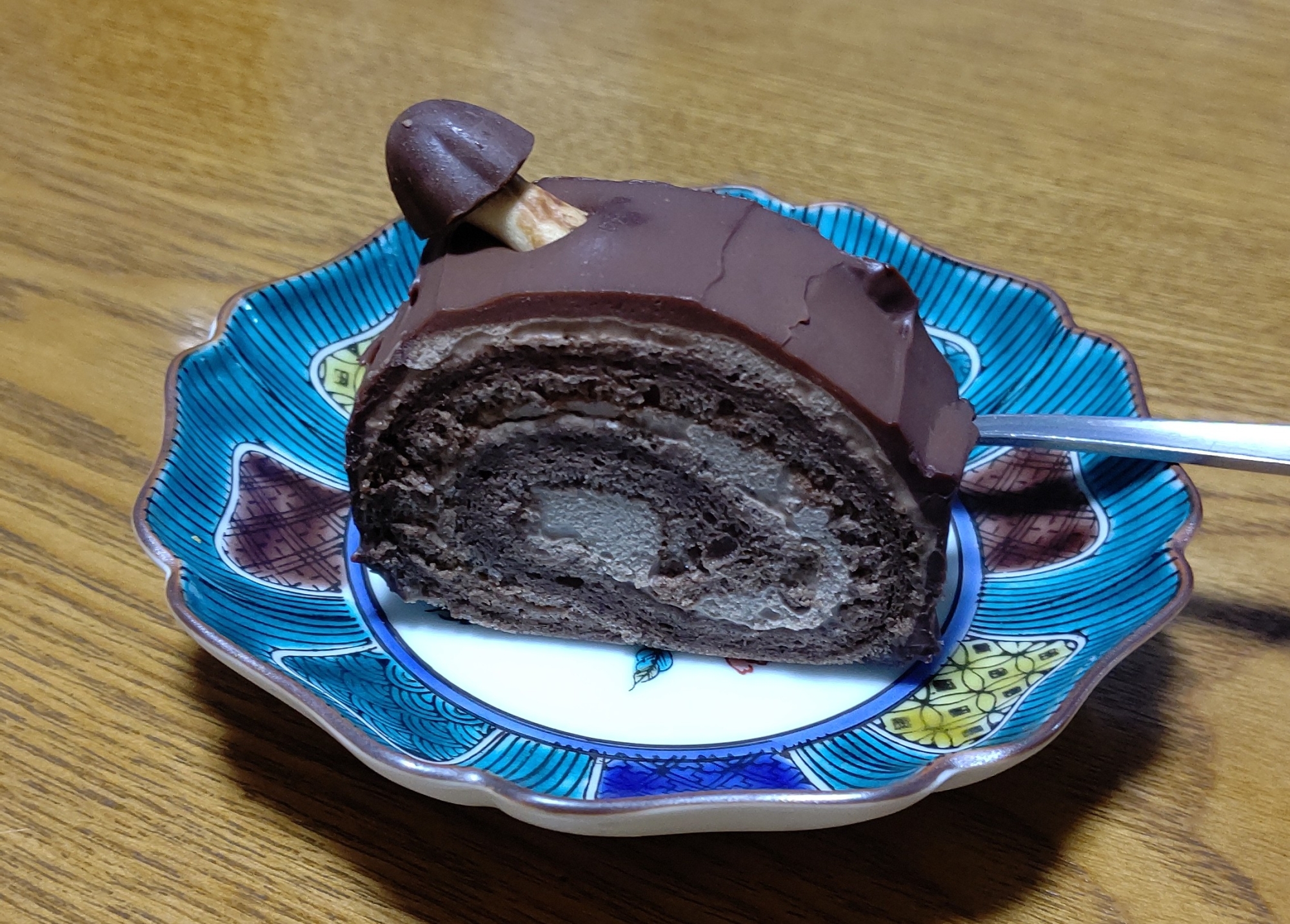 生チョコロールケーキ