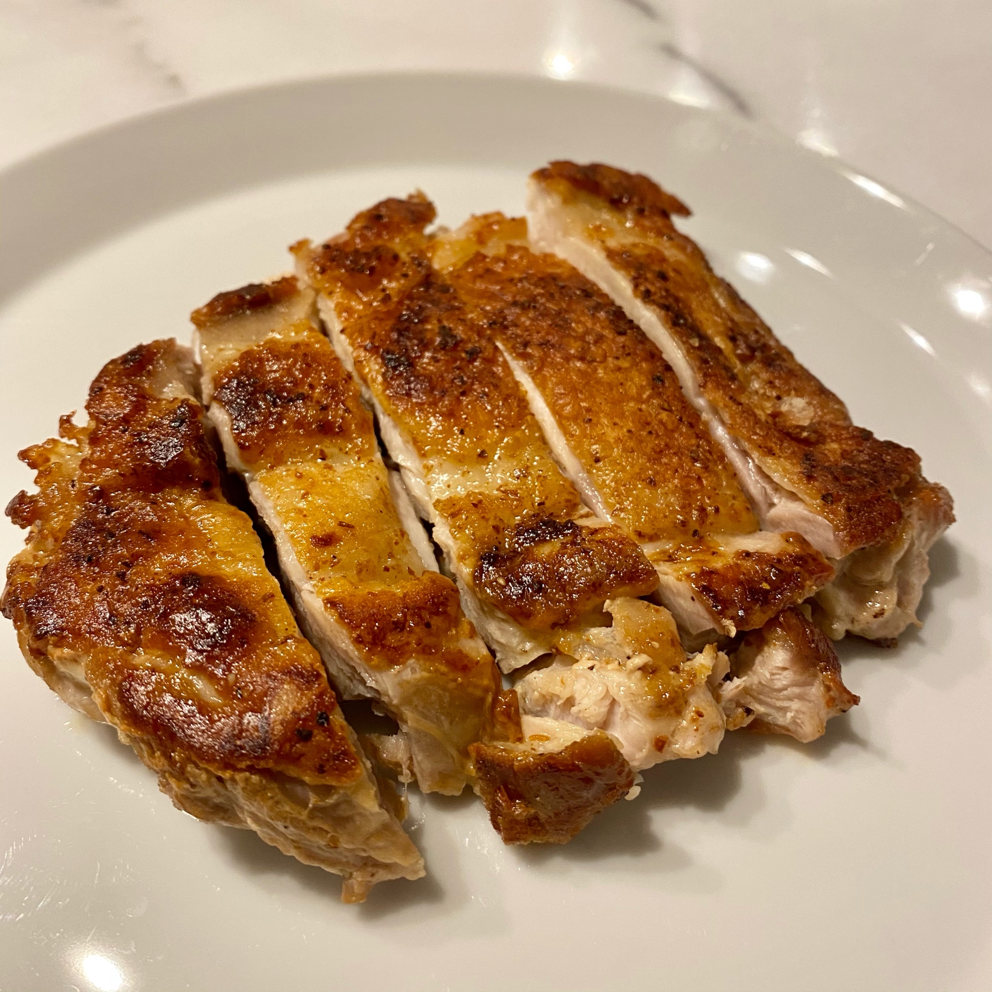 主夫がつくる鶏もも肉のタヒン焼き