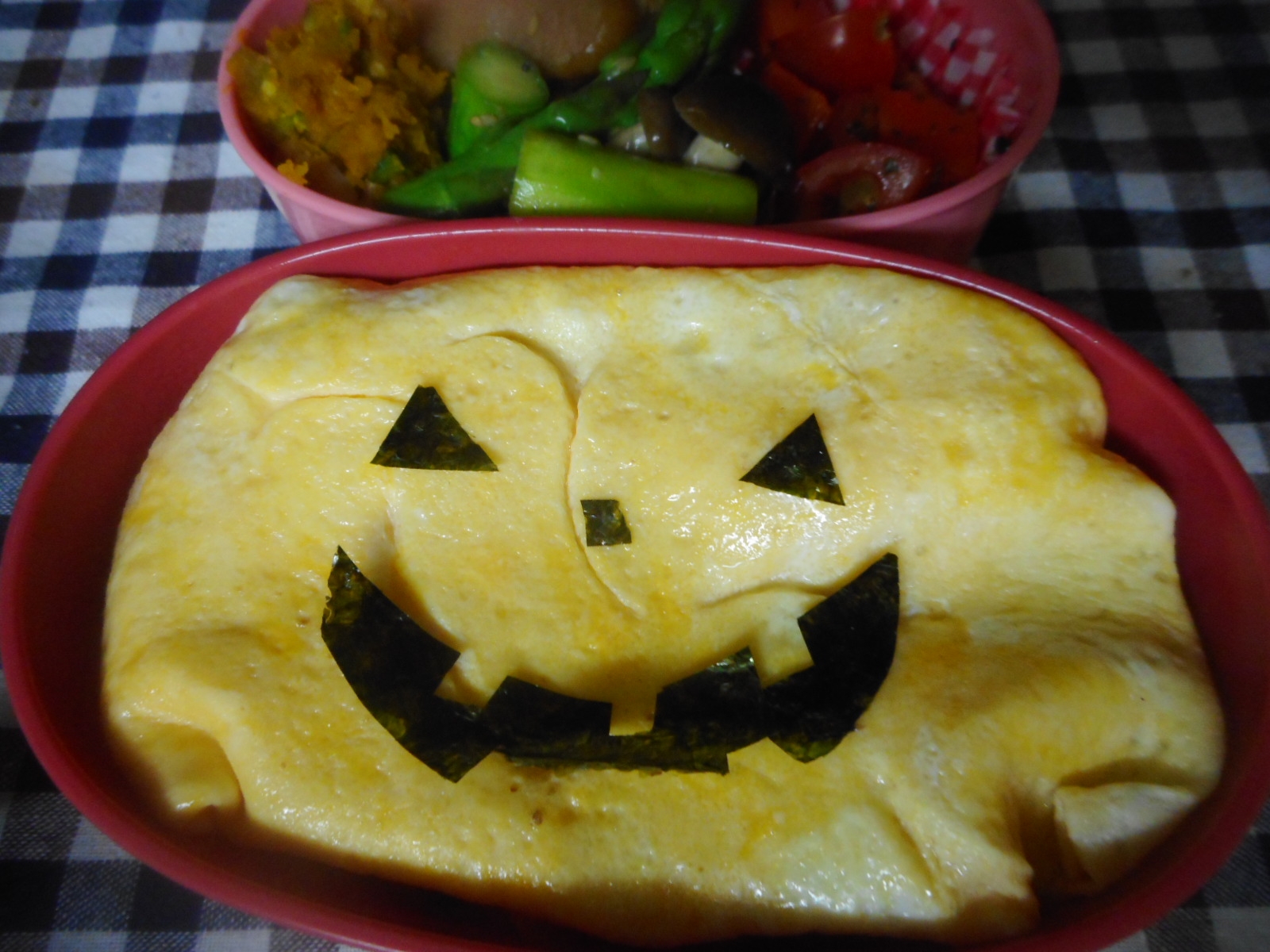 ハロウィンオムライス レシピ 作り方 By Mococo05 楽天レシピ