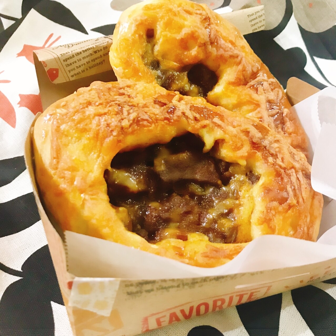 HBで簡単☆残りカレーで作る柔らかシチューパン レシピ・作り方 by 