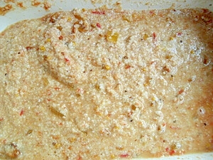 米粉とハーブのベシャメルソース