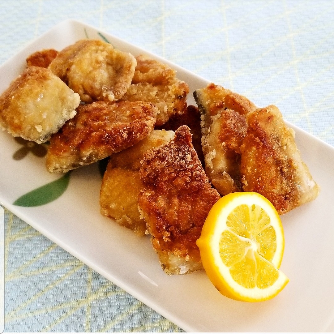 カリッと美味しい♪鯖の竜田揚げ♡