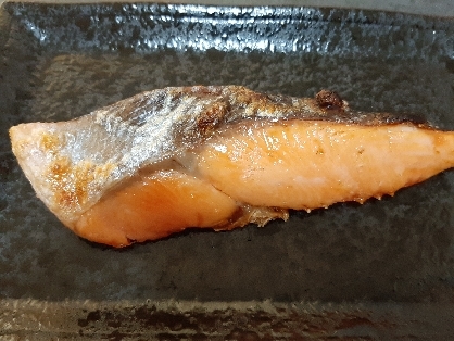 美味しい鮭の塩焼き