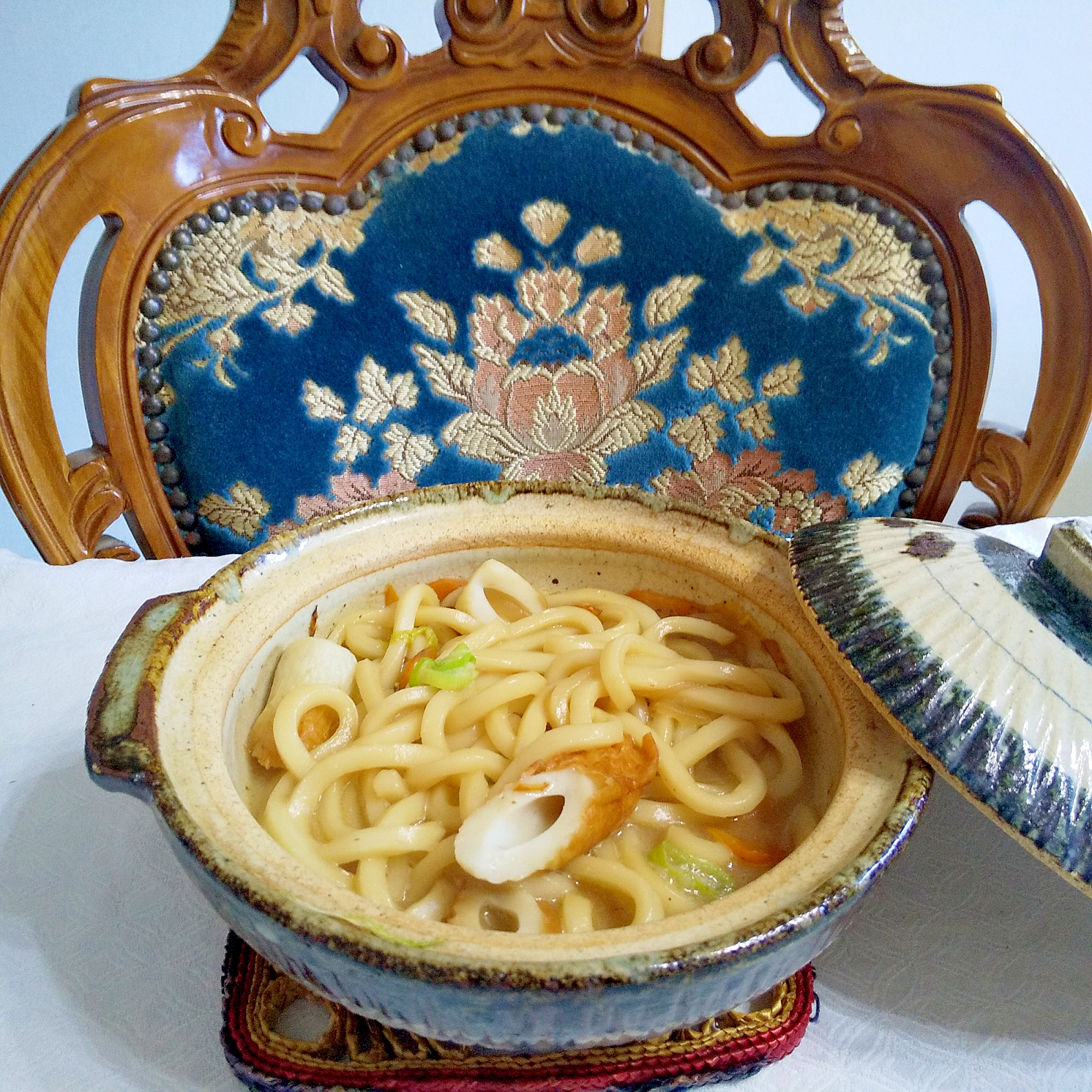 ミルク煮込みうどん