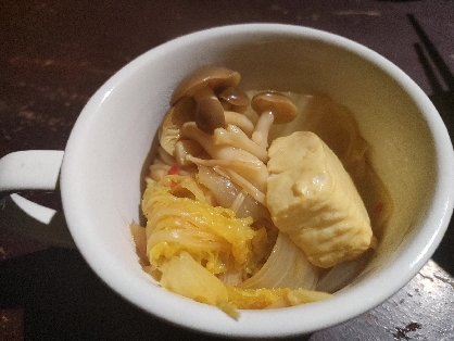 激すっぱくなったキムチ救済！韓国風スープ