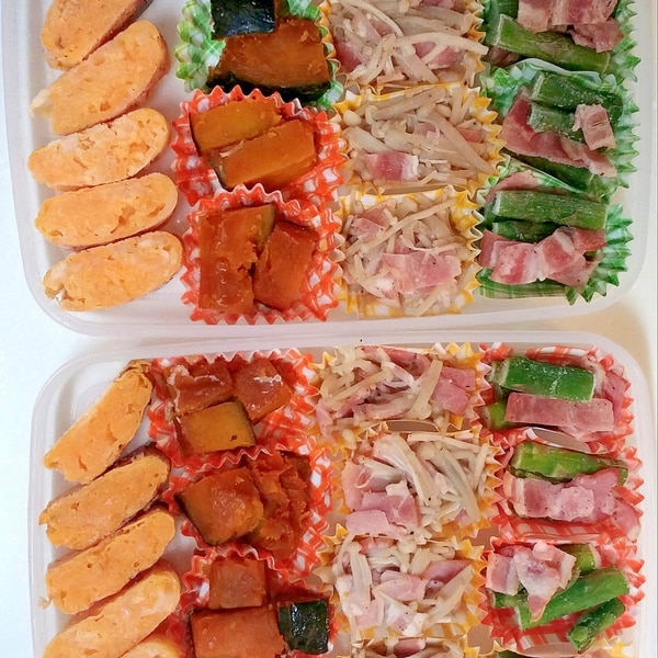 朝詰めるだけお弁当サブおかず4種セット 冷凍1ヶ月 レシピ 作り方 By Jyun Shizu 楽天レシピ 朝詰めるだけお弁当サブおかず4種セット 冷凍1ヶ月 レシピ 作り方 By Jyun Shizu 楽天レシピ