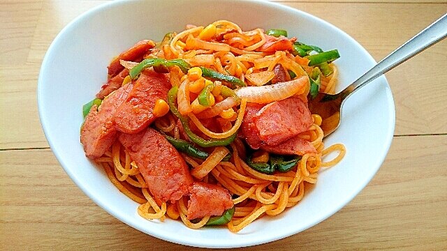 コクうま 具だくさんナポリタン レシピ 作り方 By 楽天レシピ