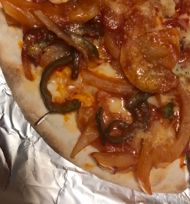 簡単ナポリタン風ピザ