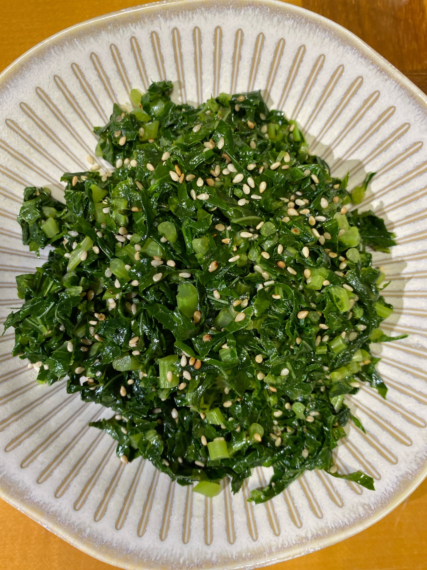 捨てたらもったいないよ❗️大根の葉の炒め物