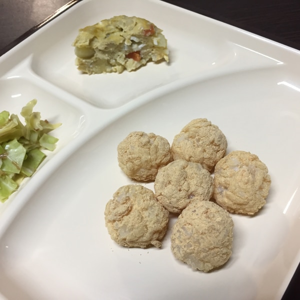 離乳食 完了期 手づかみ食べに きな粉ボール レシピ 作り方 By 楽天レシピ 離乳食 完了期 手づかみ食べに きな粉ボール レシピ 作り方 By 楽天レシピ
