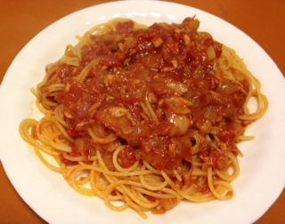 パスタを茹でてる間にちょうどソースができあがり、とっても簡単、とっても美味しくいただくことができました！
この味、大好きです！また作りま〜す！素敵レシピ感謝！