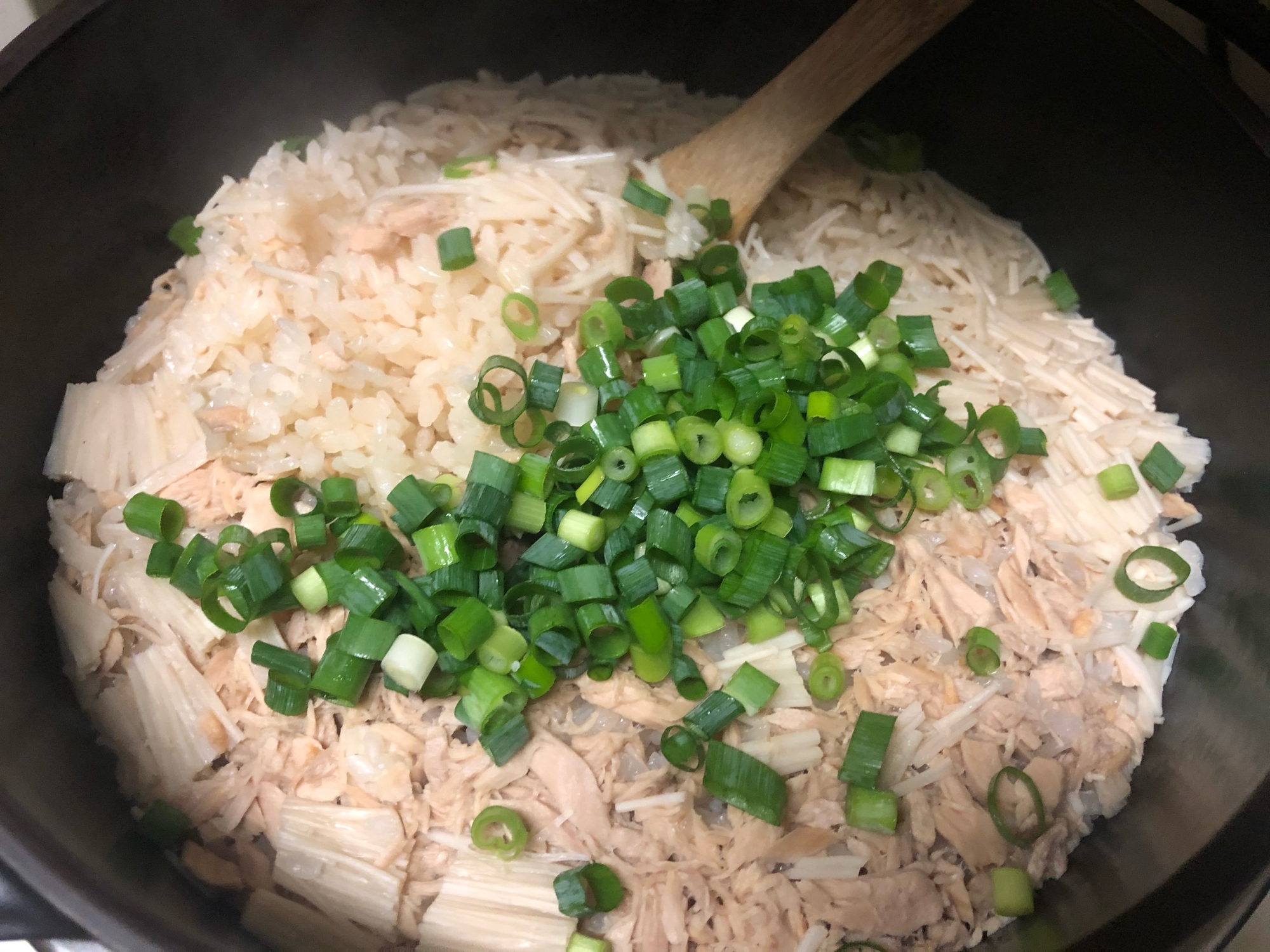 ツナ缶たっぷり♫炊き込みご飯