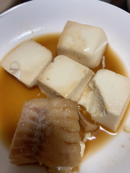鱈と豆腐の煮物