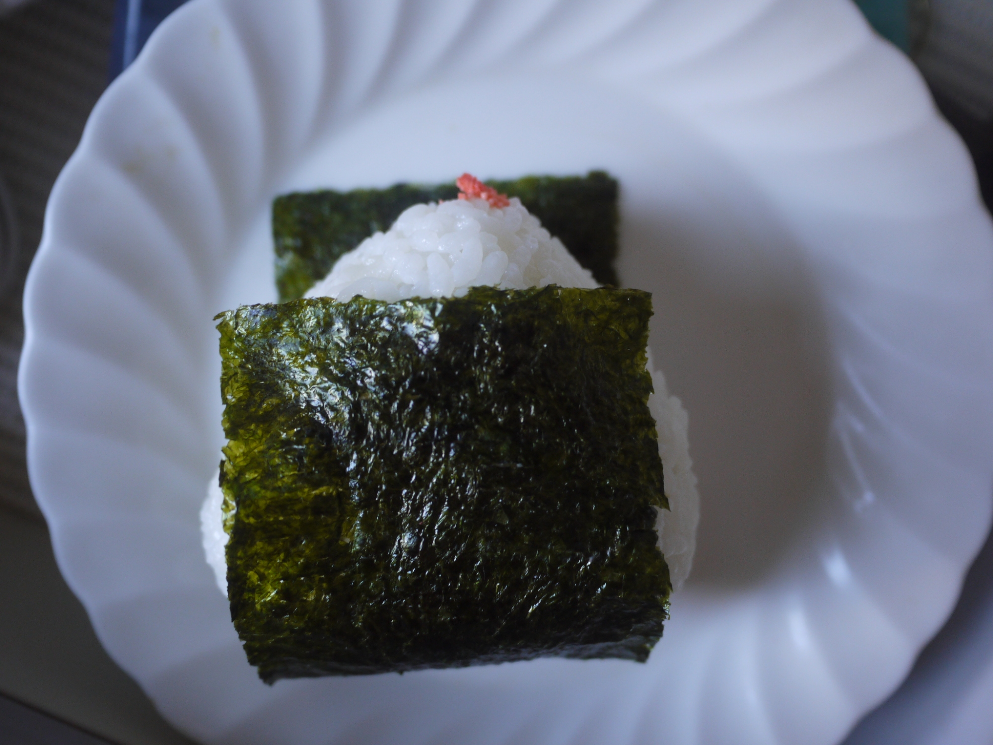 タラコのバラ子で焼きタラコのおにぎり