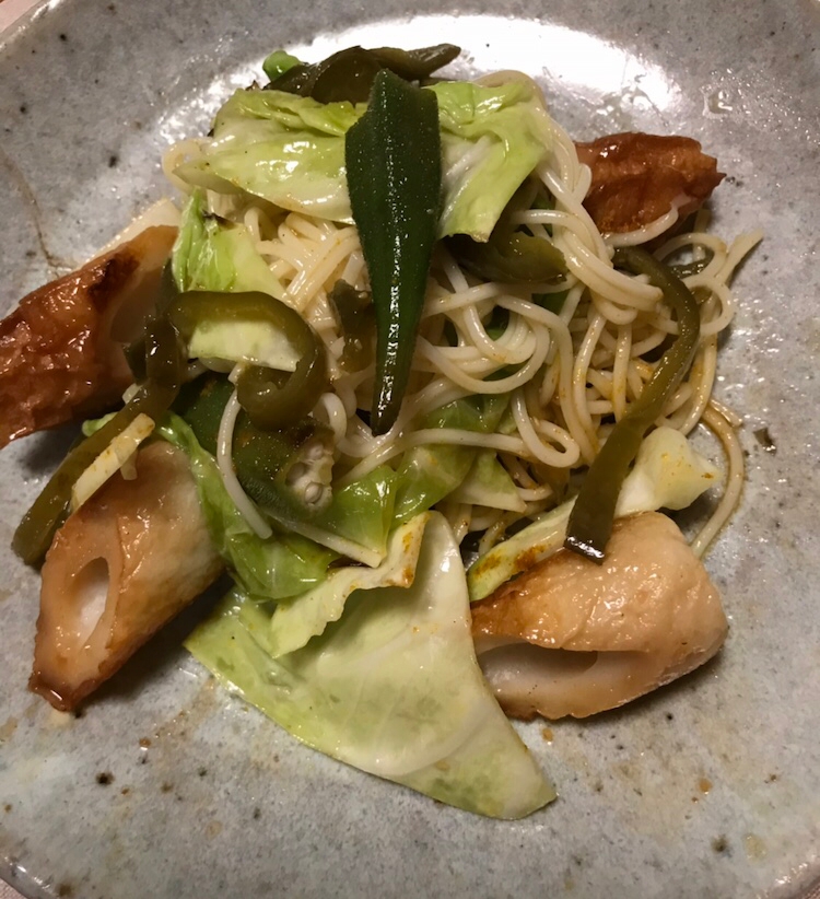 ちくわとキャベツ ピーマンのそうめんチャンプルー レシピ 作り方 By ボンド子 楽天レシピ ちくわとキャベツ ピーマンのそうめんチャンプルー レシピ 作り方 By ボンド子 楽天レシピ