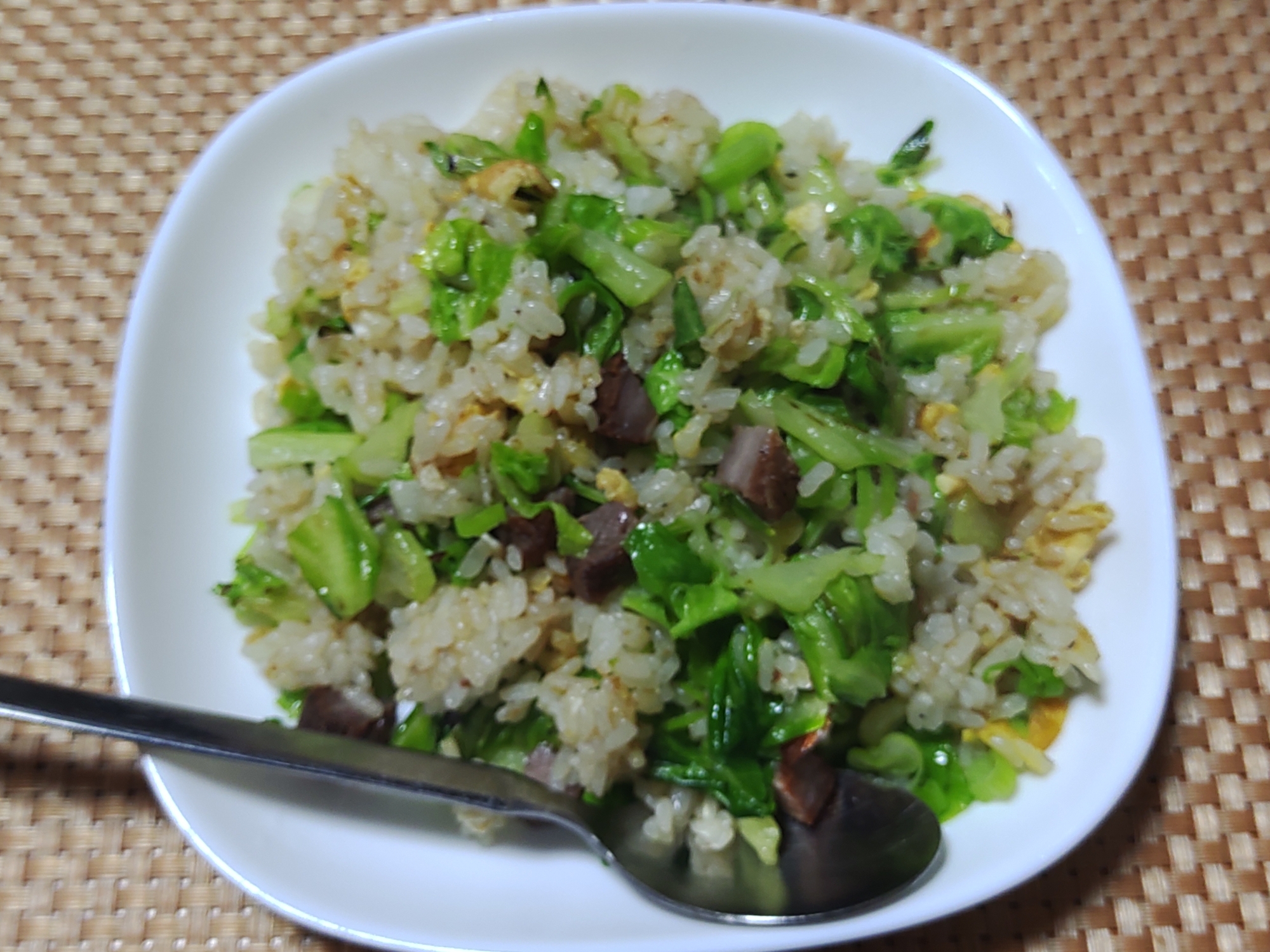 ガーラップチャーハン(カレー風味)