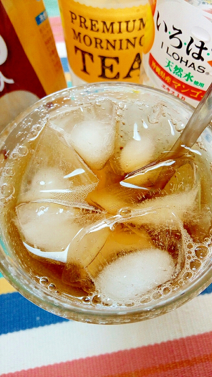 アイス☆マンゴーレモン麦茶♪
