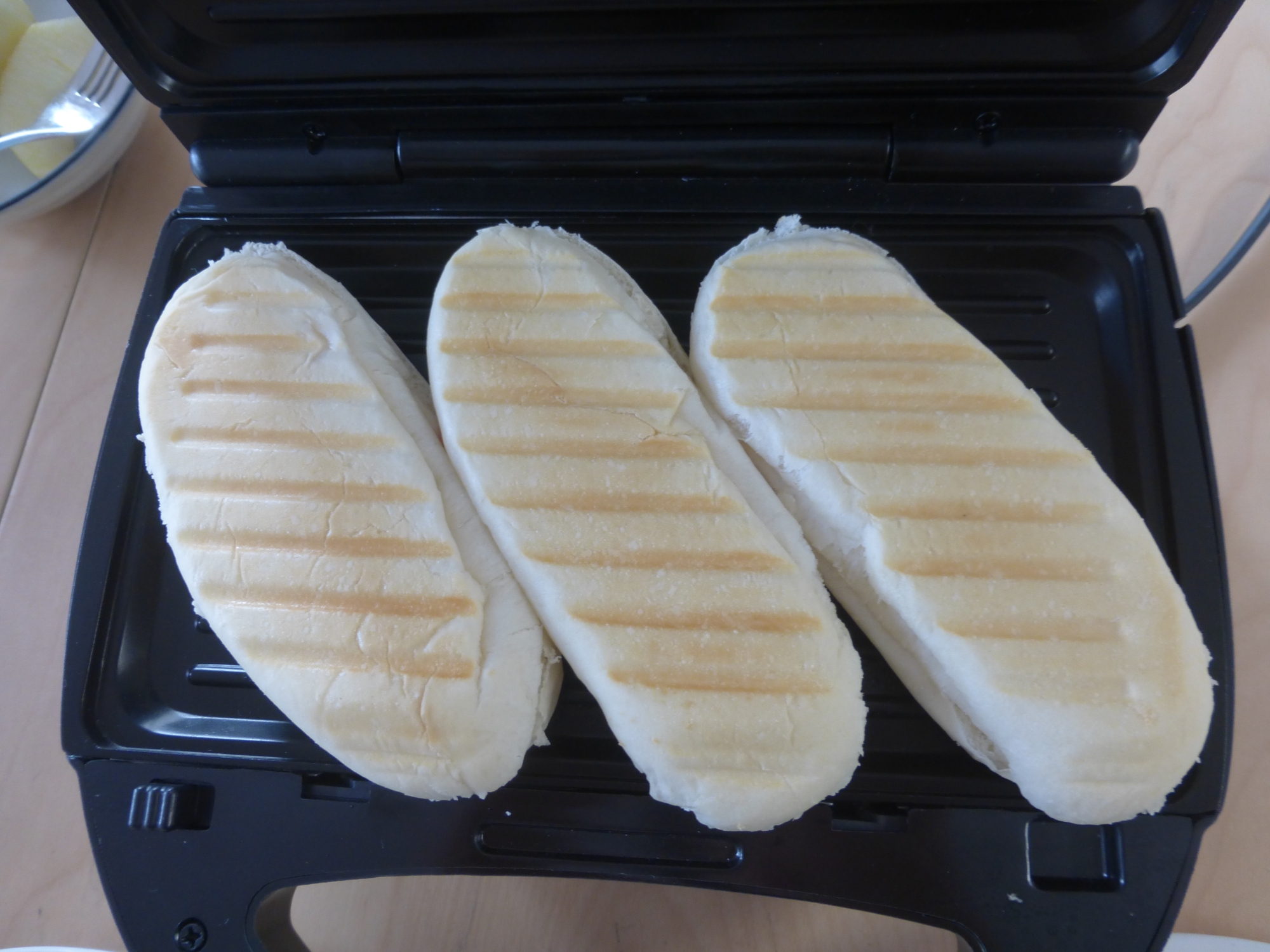 ハム 卵 チーズのパニーニ レシピ 作り方 By しの 楽天レシピ