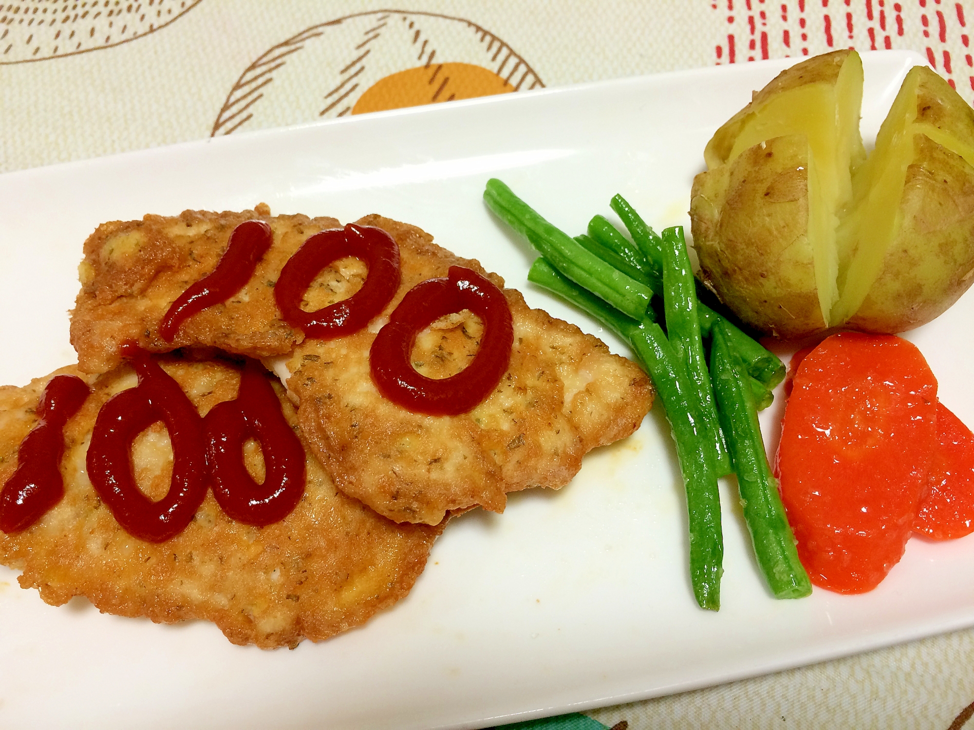 鶏胸肉のチーズピカタ