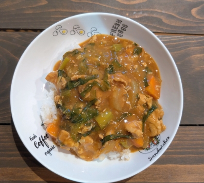 合い挽き肉カレー