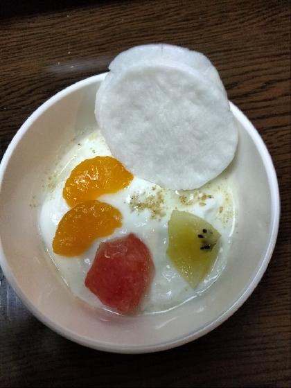 冷凍フルーツヨーグルトその6