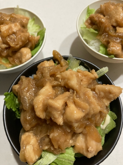 照り焼きチキン丼 レシピ