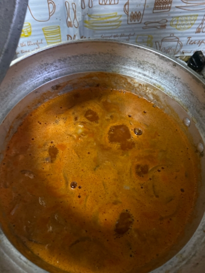 野菜ジュースで作る時短・簡単カレー♪