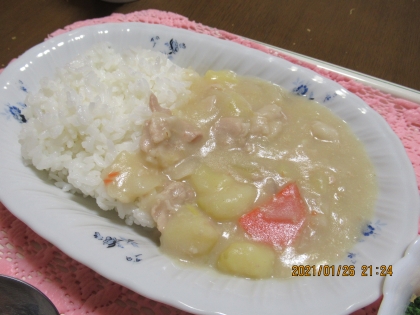 簡単15分☆時短シチューはもちろんご飯にかける派