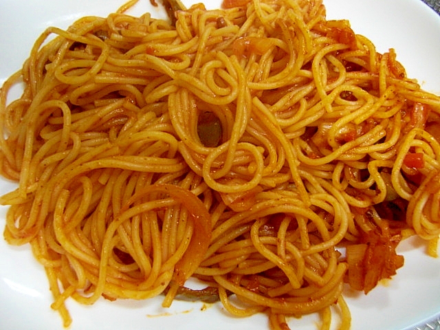 ミートソースdeイタリアンスパゲティ