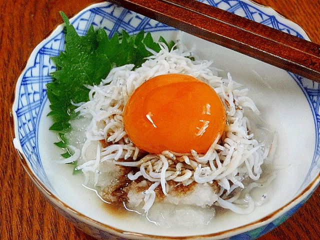 辛味大根で☆　小鉢料理「シラスおろし」