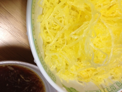 初めてのそうめんかぼちゃ☆
いろいろ試してみたいと思っています☆
ごちそうさまでした♪