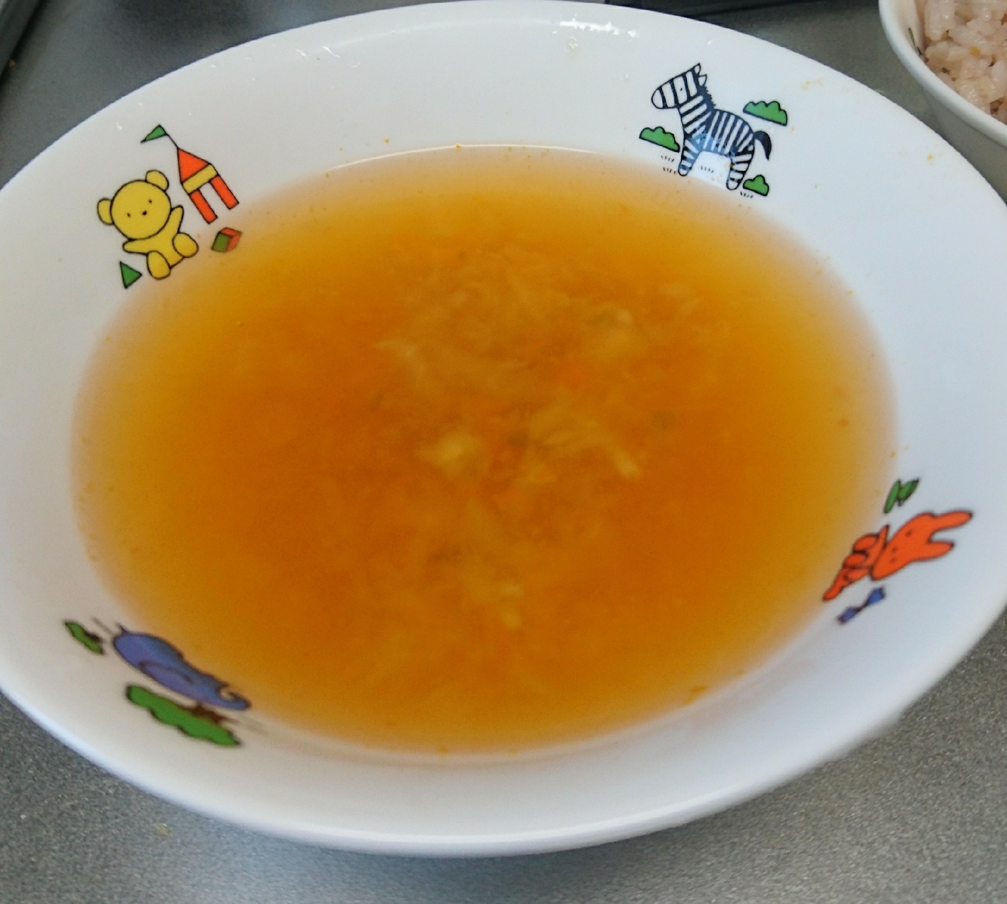 子供用コンソメスープ