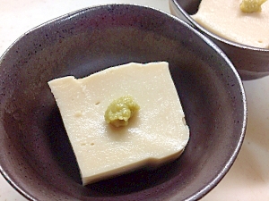 あんがい簡単 本格“ごま豆腐”