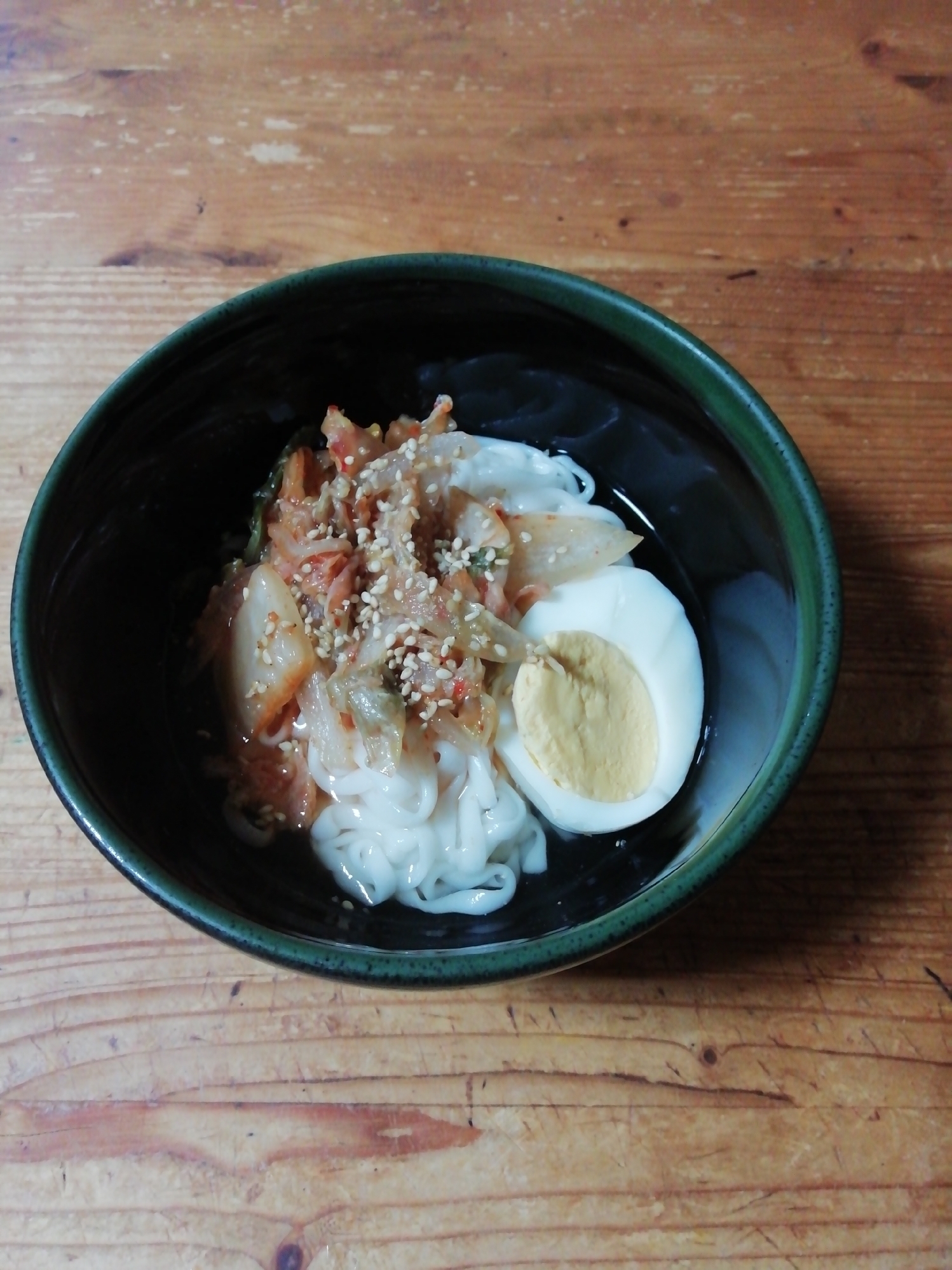 低糖質　簡単キムチたれ麺