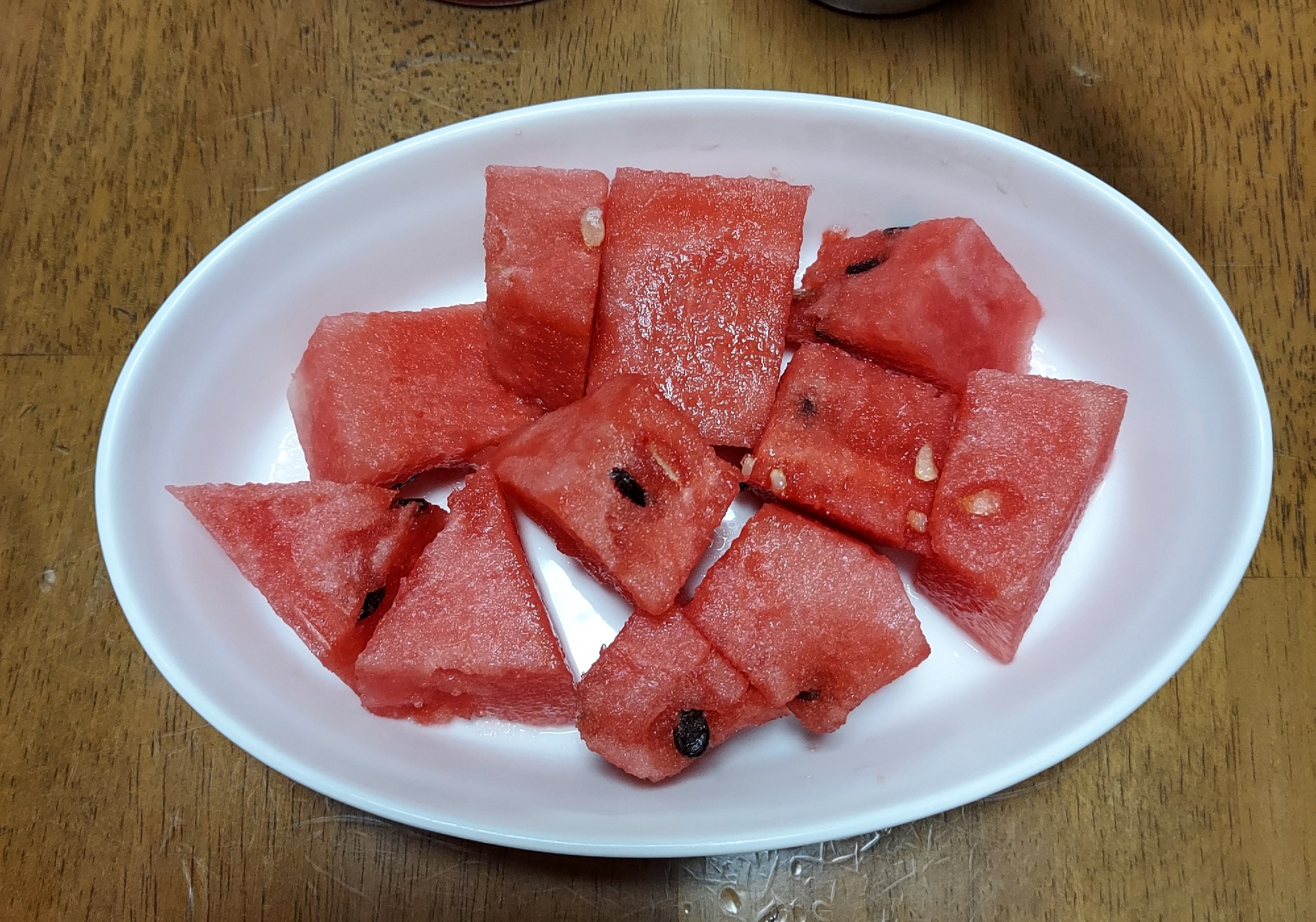 子供も食べやすいすいかの切り方 レシピ 作り方 By 楽天ラブ 楽天レシピ