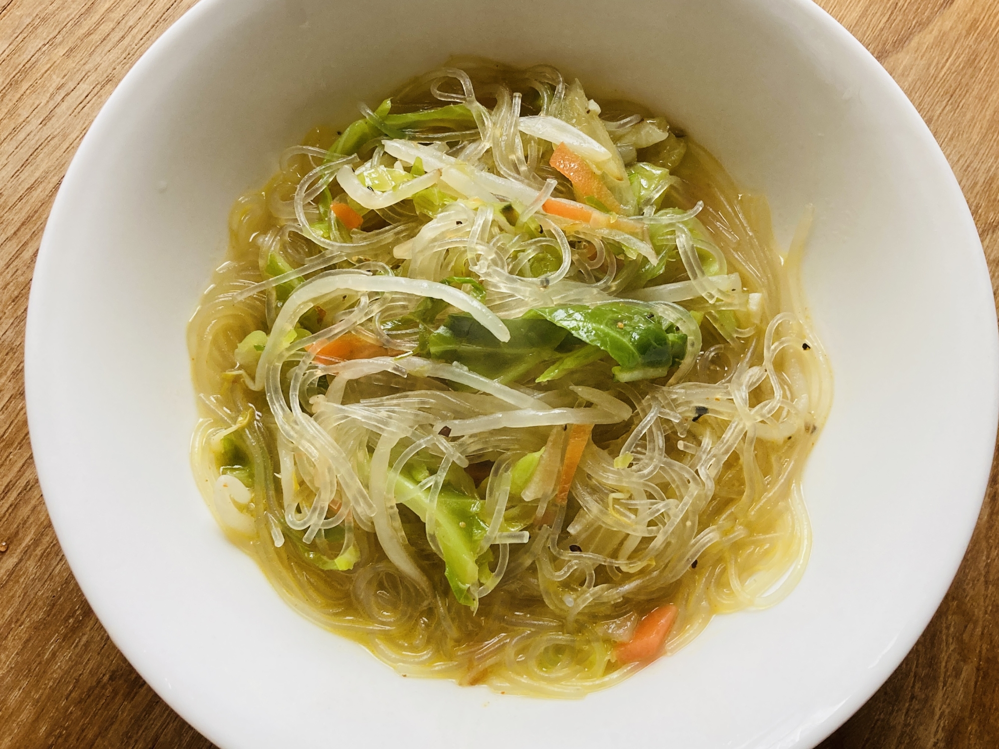 野菜たっぷり春雨スープ